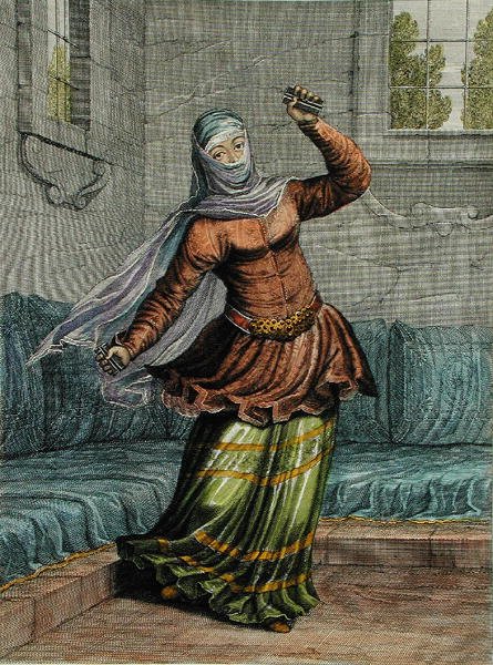 Tchinguis, eller tyrkisk danser, plate 54 fra 