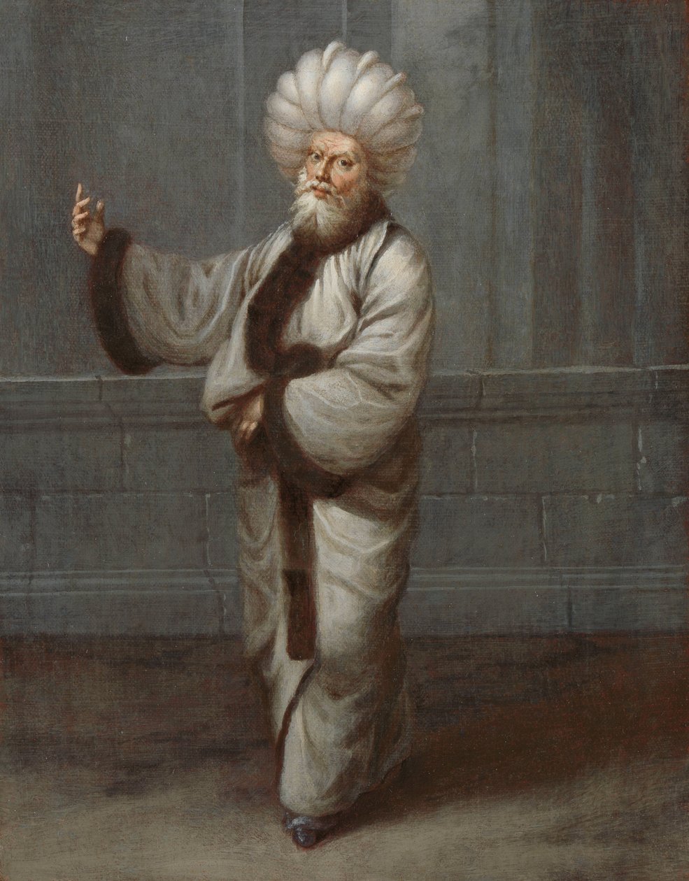 Kazaskeren, dommer De Kazasker, høyre av Jean Baptiste Vanmour