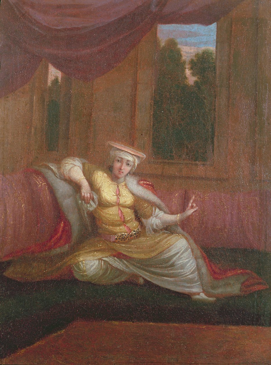 Sultans elskerinne av Jean Baptiste Vanmour