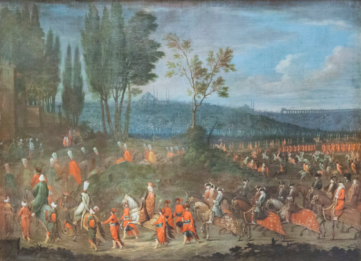 Ambassadørprosesjonen av Jean Baptiste Vanmour