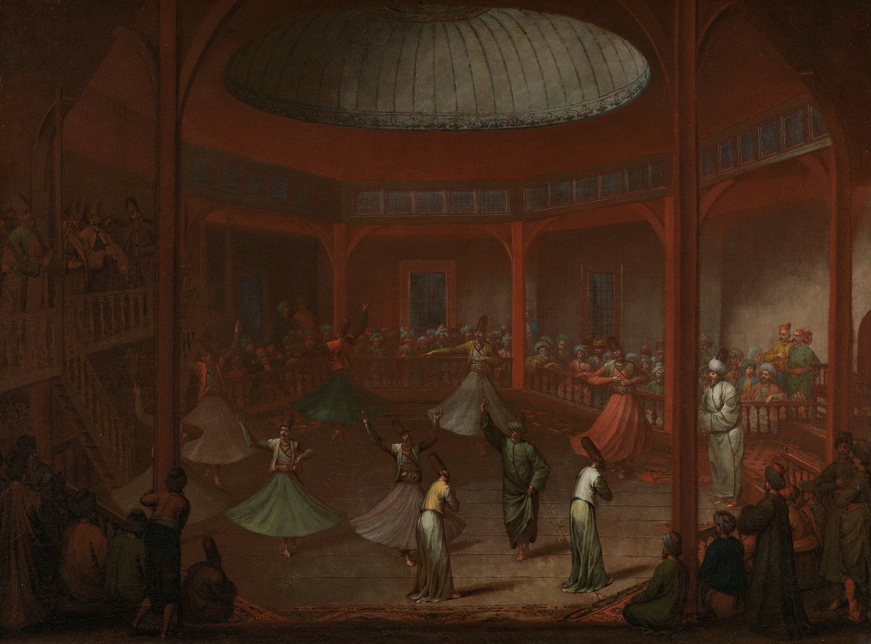 Virvlende dervisjer Den dansende dervisjen av Jean Baptiste Vanmour