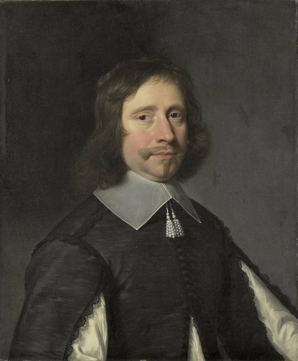Portrett av en mann, muligens Philippe de la Trémoïlle, greve av Olonne av Jean Baptiste de Champaigne (attributed to)