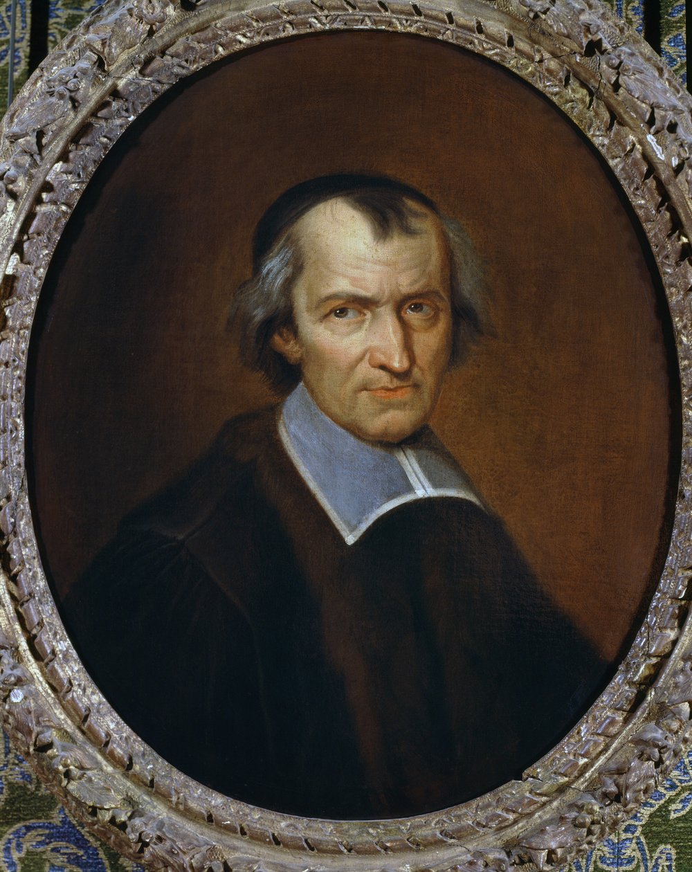 Portrett av Antoine Arnauld (1612-1694), fransk jansenist-teolog, maleri av Jean Baptiste de Champaigne (1631-1681) av Jean Baptiste de Champaigne