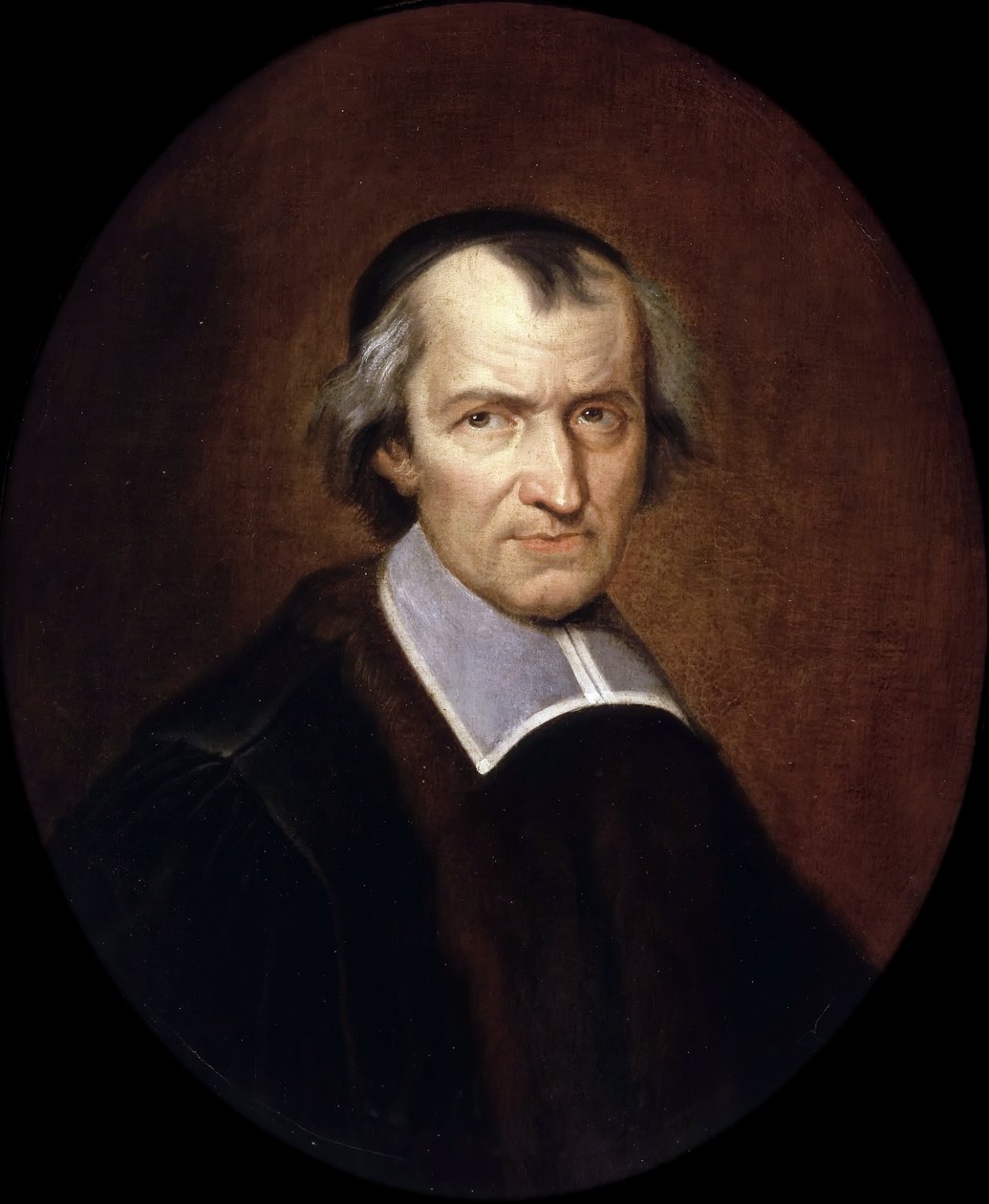 Portrett av Antoine Arnauld 1612-1694 av Jean Baptiste de Champaigne