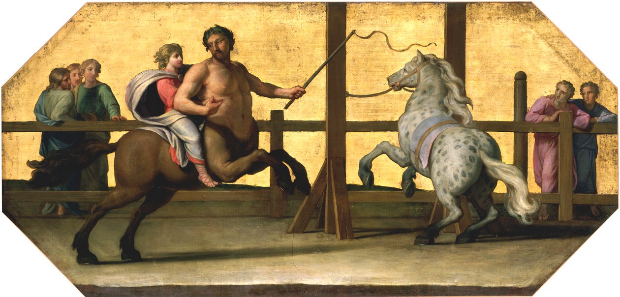 The Education of Achilles: The Riding Lesson, 1600-tallet av Jean Baptiste de Champaigne