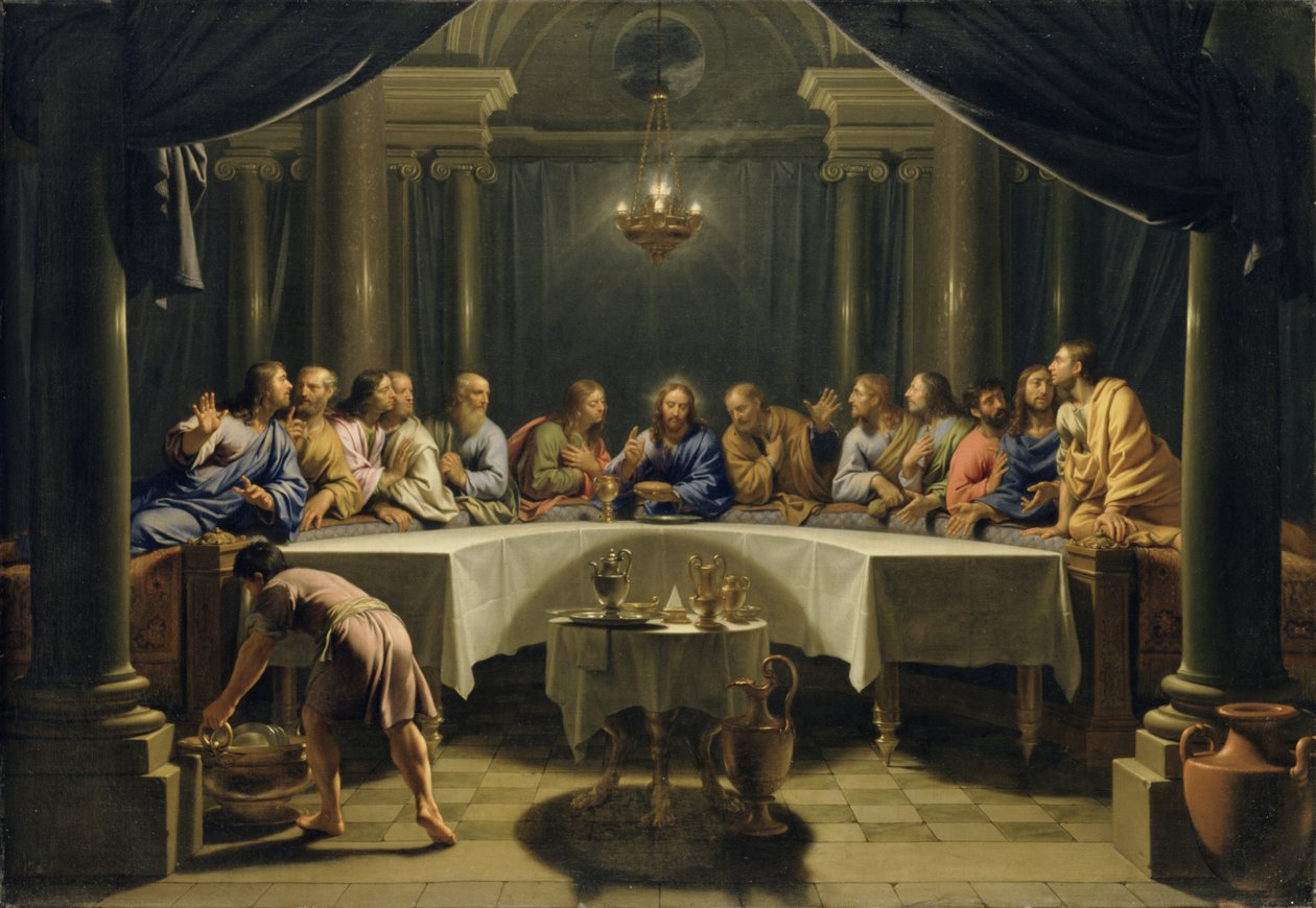 Nattverden, ca. 1678 av Jean Baptiste de Champaigne