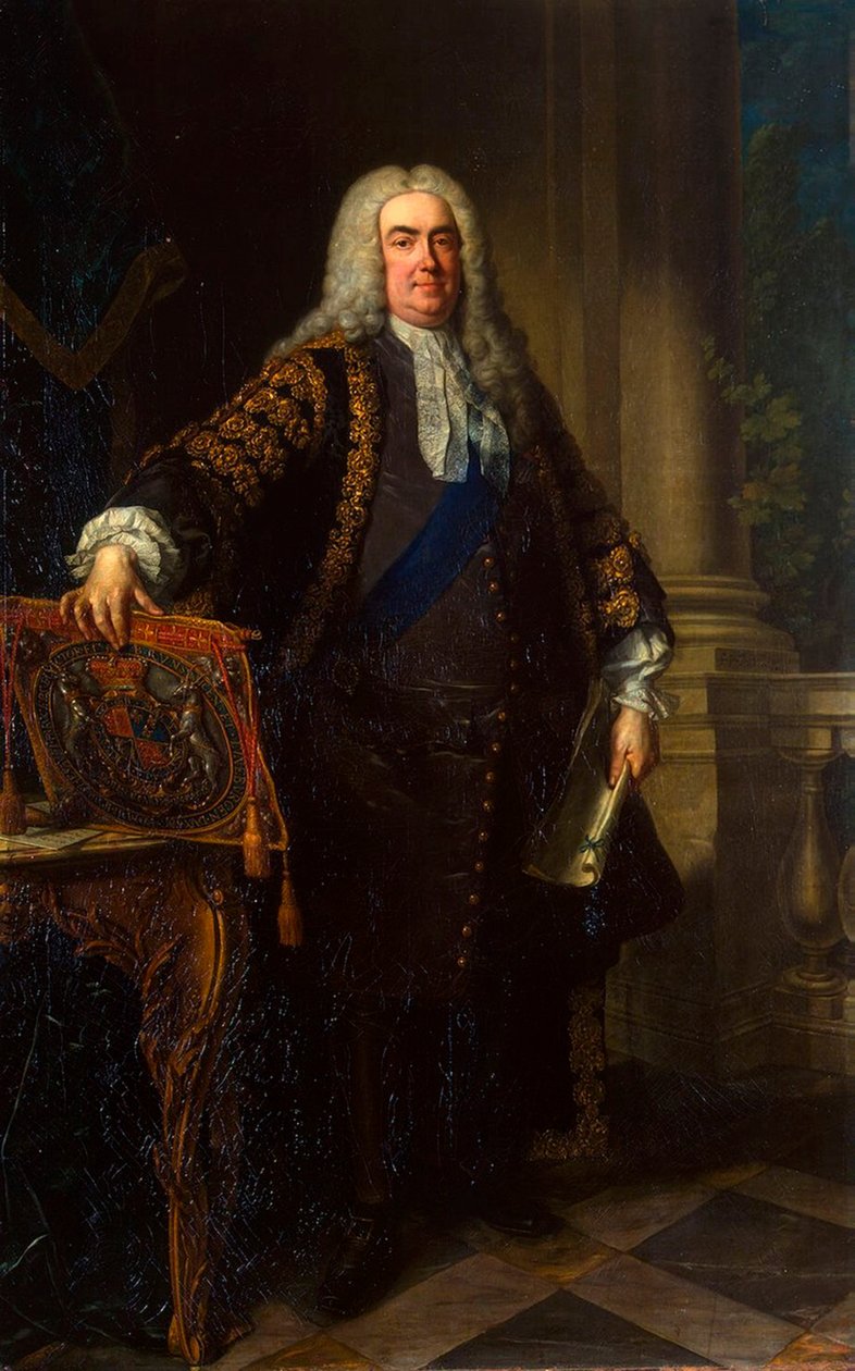 Portrett av Sir Robert Walpole, 1. jarl av Orford