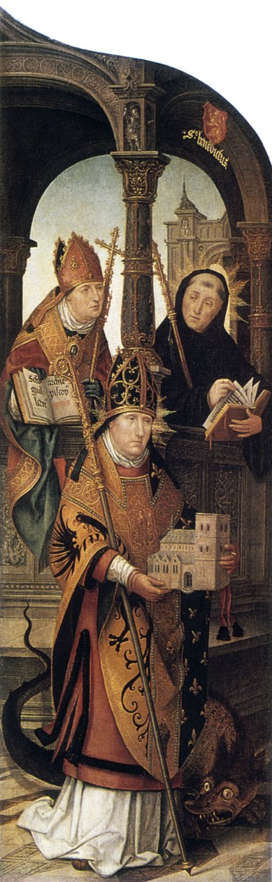 Kunngjøring, 1516-1517 av Jean the Elder Bellegambe