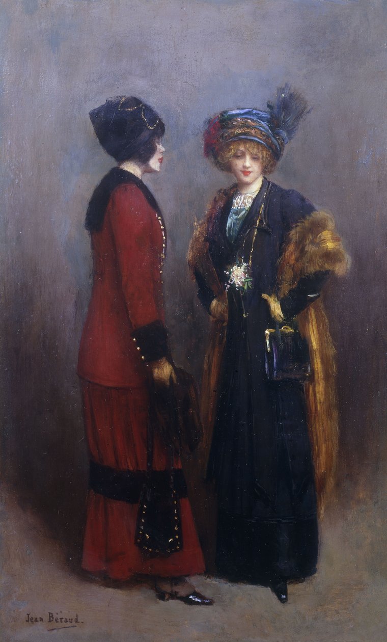 Ute av konkurranse - Les Midinettes, av Jean Beraud