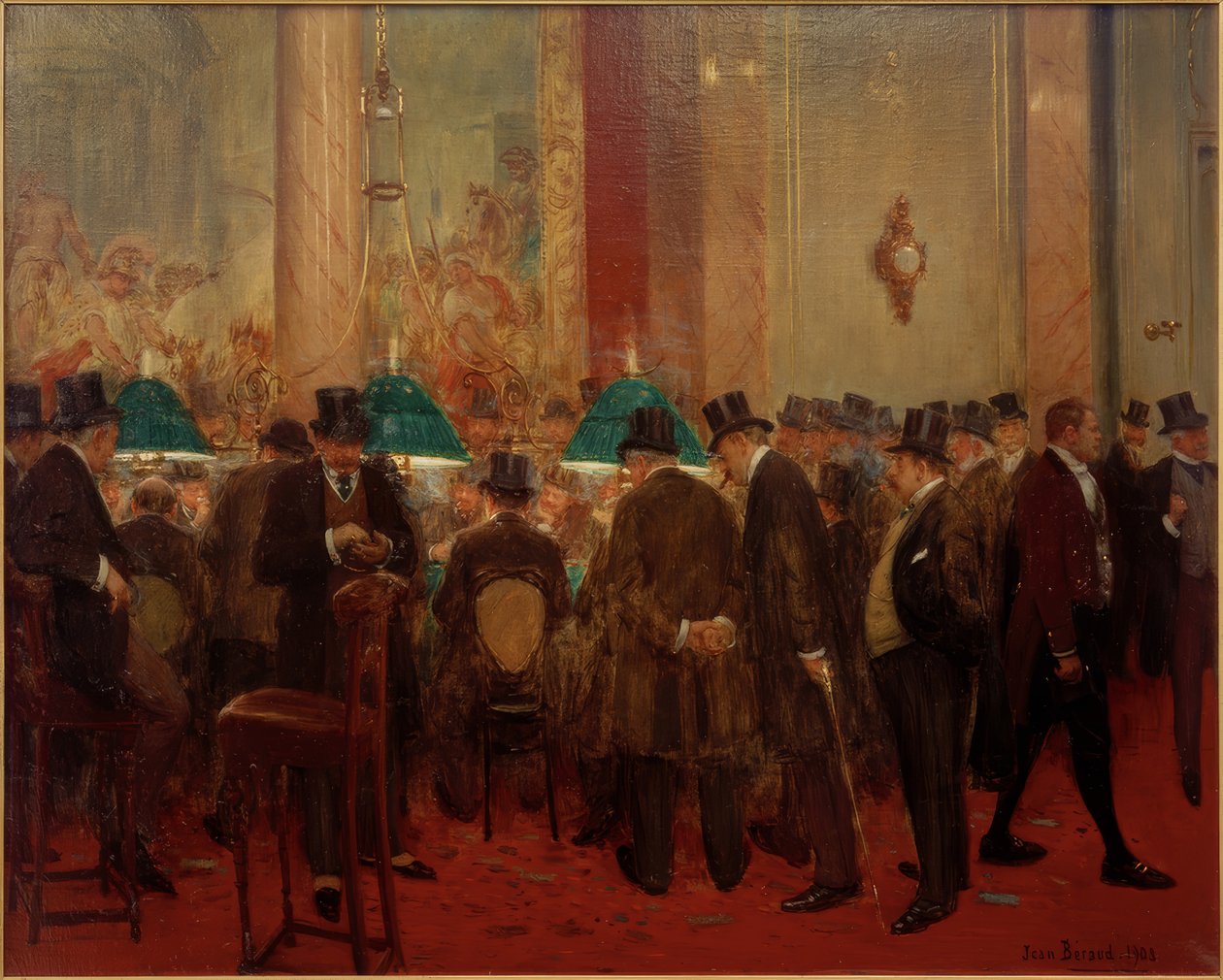 Im Circle av Jean Beraud