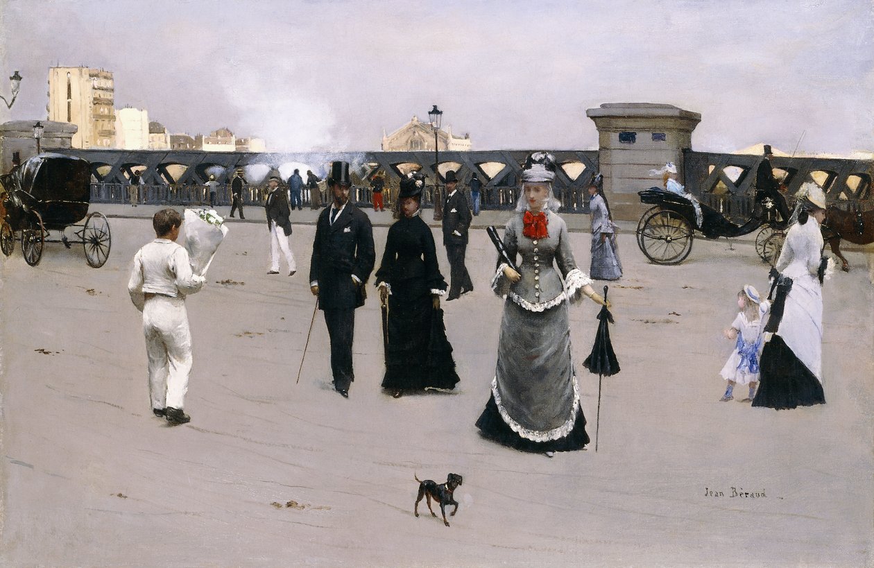 Europas bro, ca. 1875 av Jean Beraud