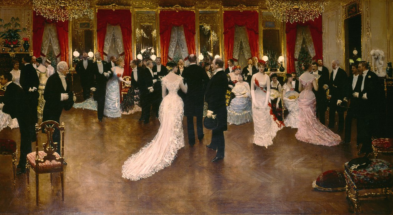 Ballen, maleri av Jean Beraud av Jean Beraud