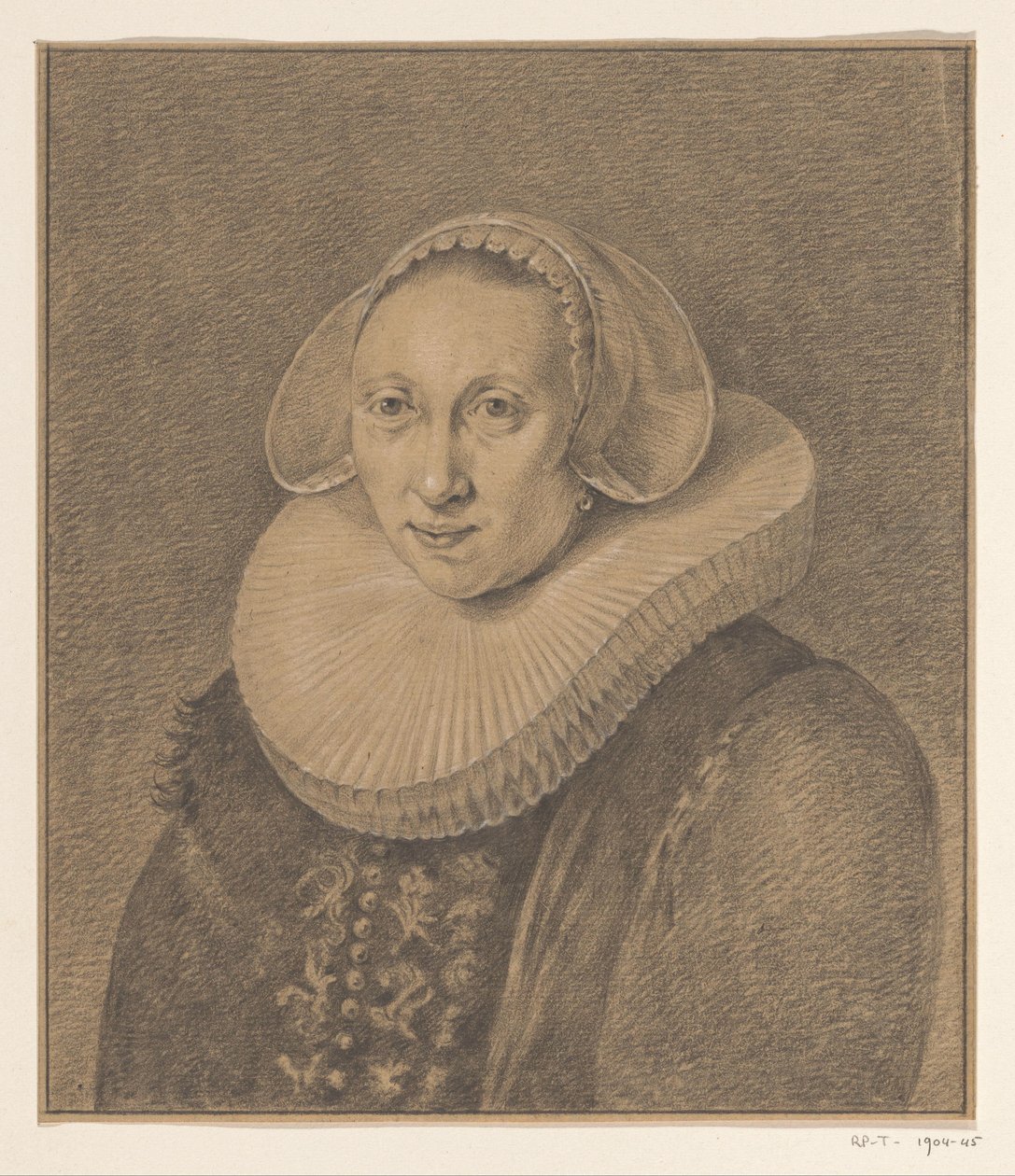Portrett av Cornelia Pronck av Jean Bernard