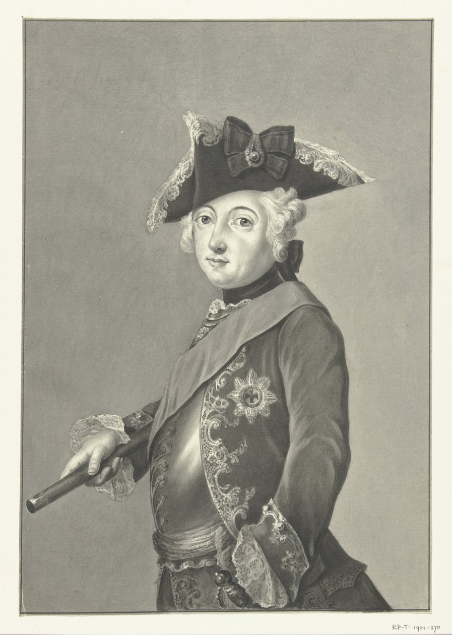 Portrett av Friedrich Wilhelm III av Jean Bernard
