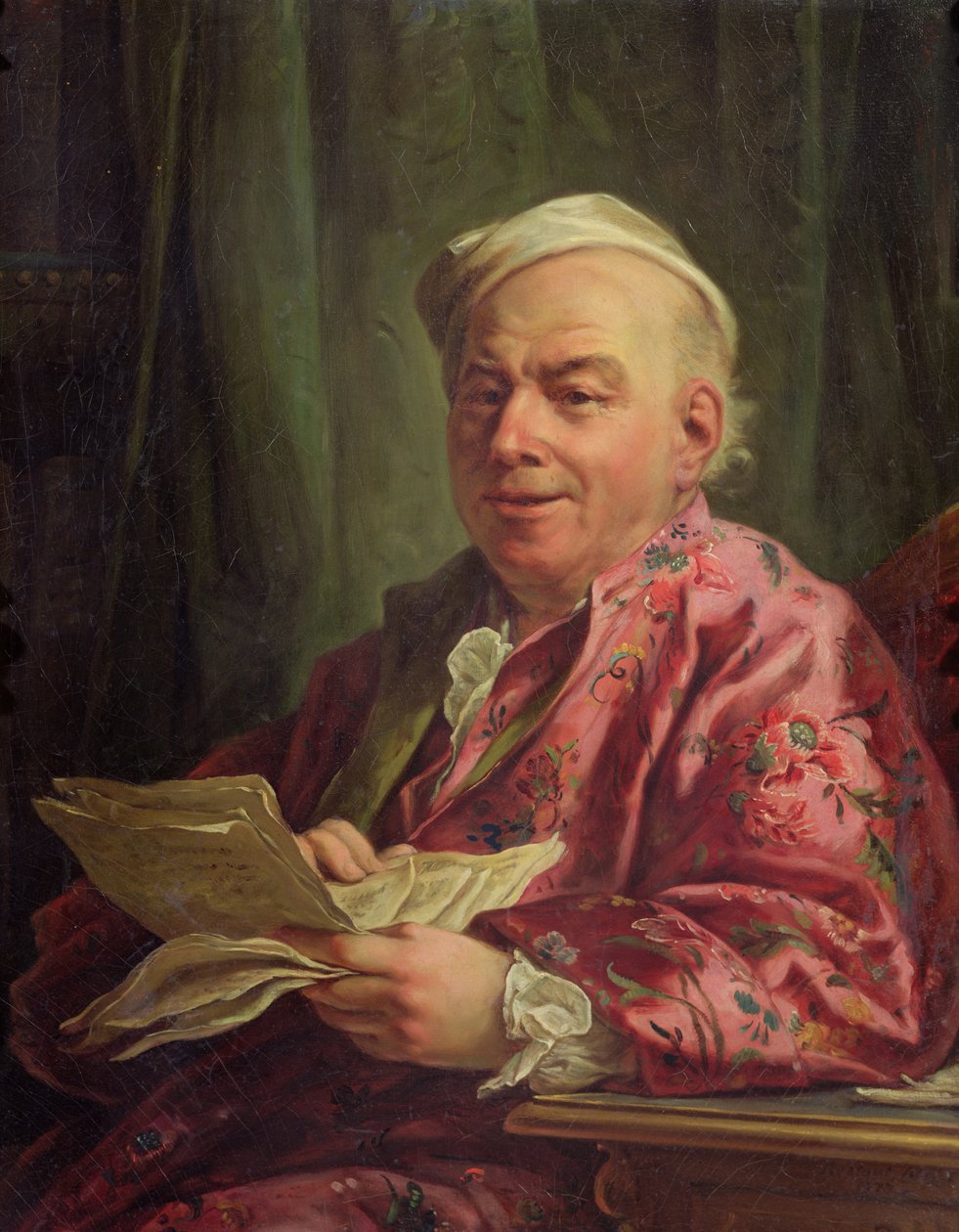 Portrett av en mann av Jean Bernard Restout
