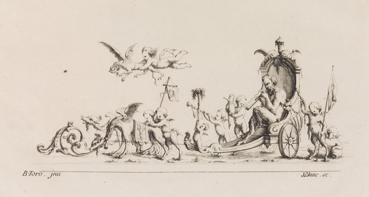 Design for mange bruksområder Oppfunnet av M. B. Toro, 1718 eller senere, 1718 eller senere. av Jean Bernard Toro