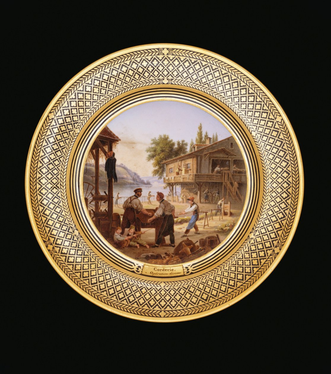 Taufabrikk, ca.1820-35 av Jean Charles Develly