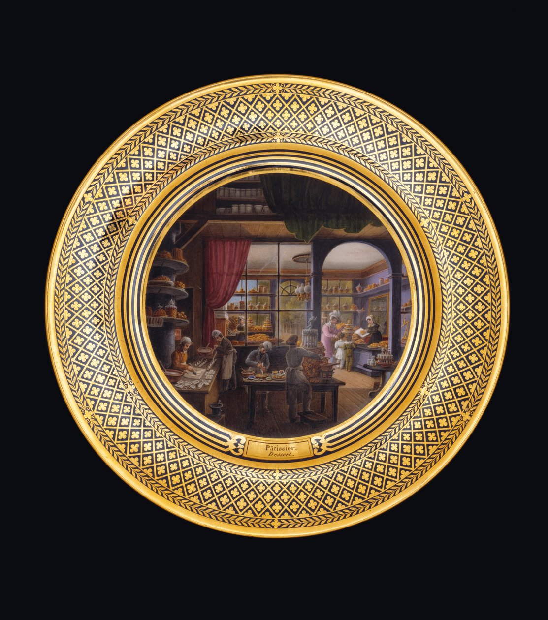 Dessert, ca. 1820-35 av Jean Charles Develly