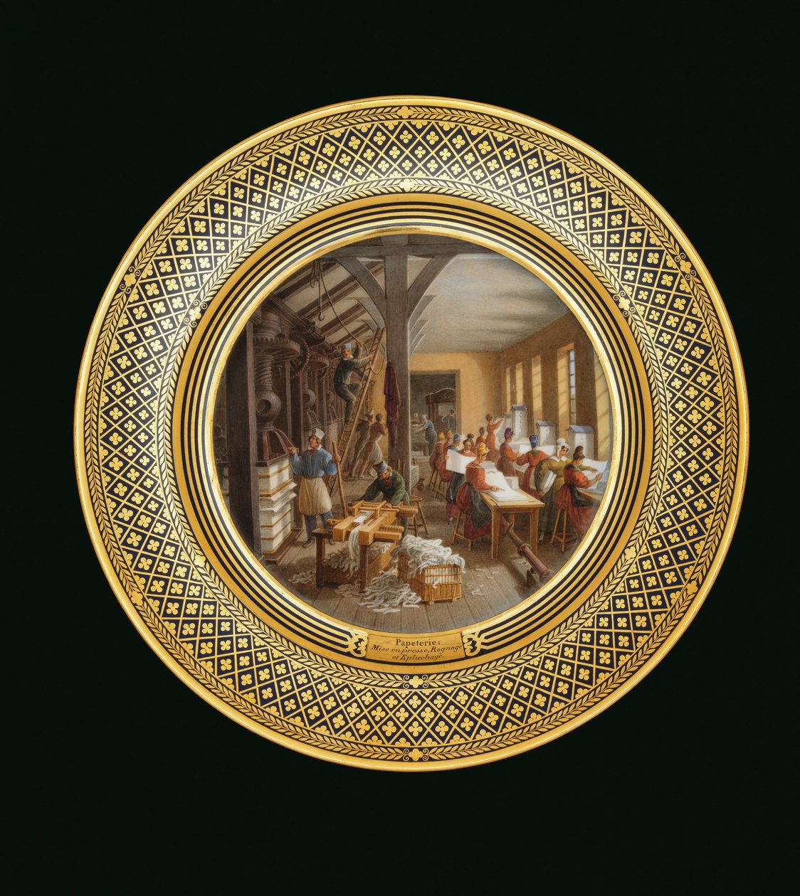 Skrivesaker, ca. 1820-35 (porselen) av Jean Charles Develly