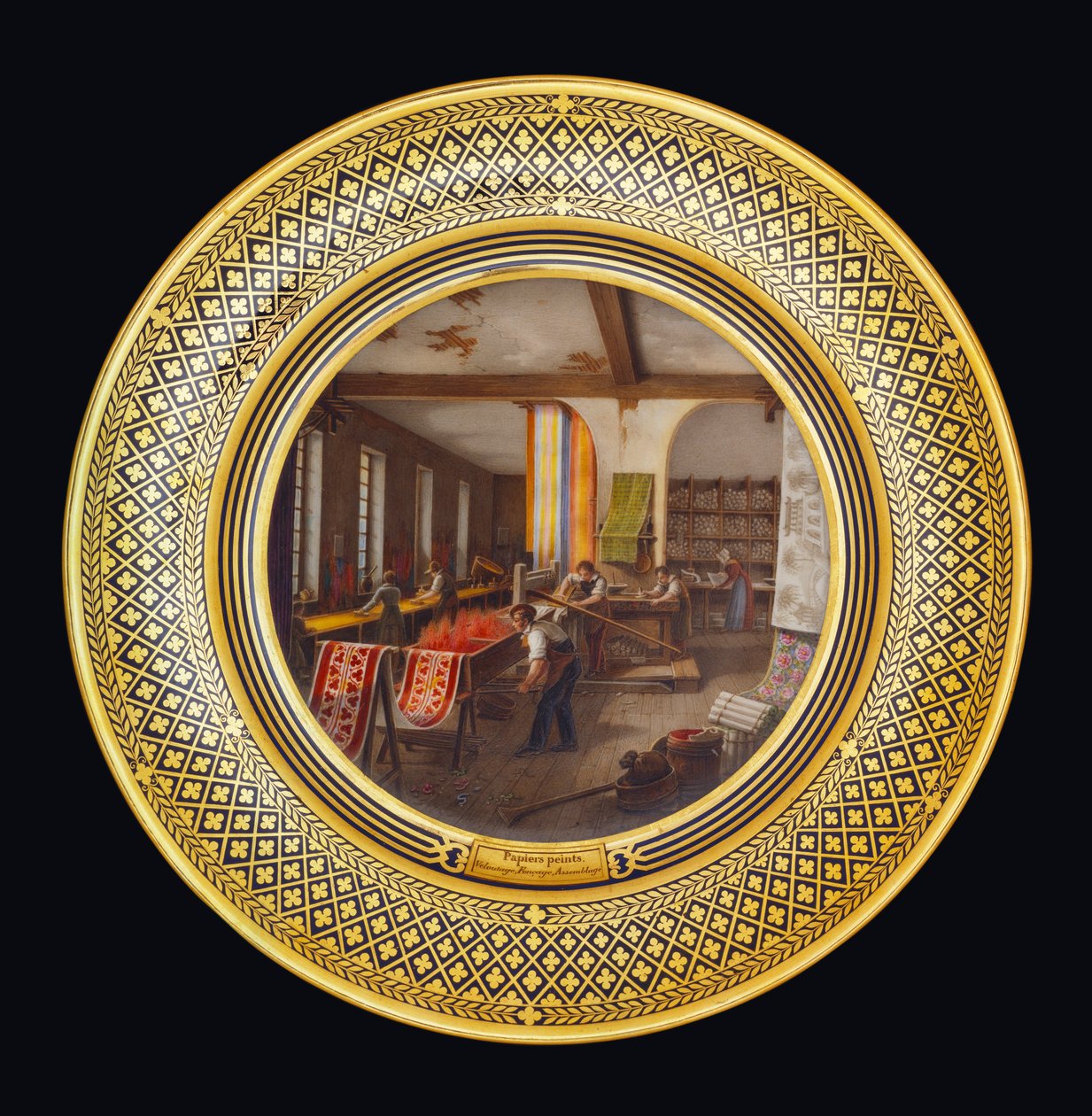 Veggmalerier, ca. 1820-35 av Jean Charles Develly