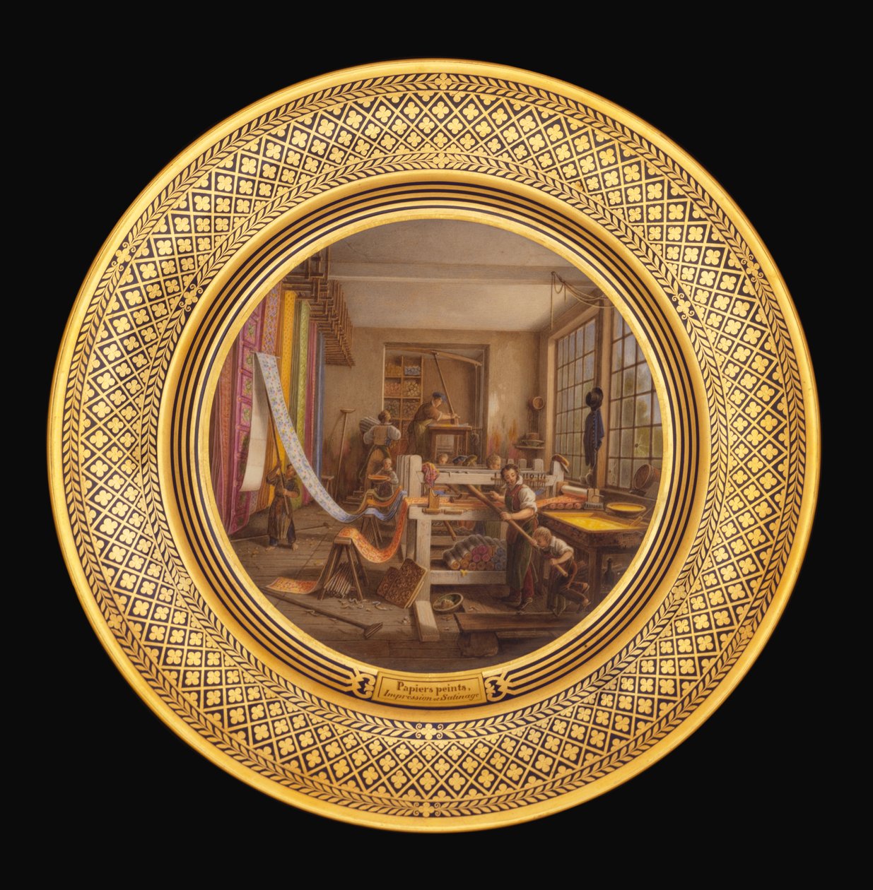 Veggmalerier, ca. 1820-35 av Jean Charles Develly