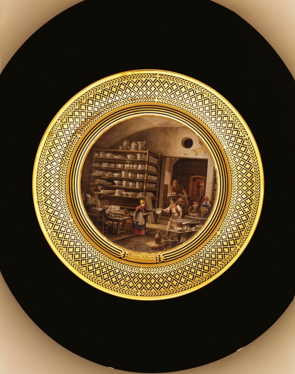Sevres porselen, ca. 1820-35 (porselen) av Jean Charles Develly