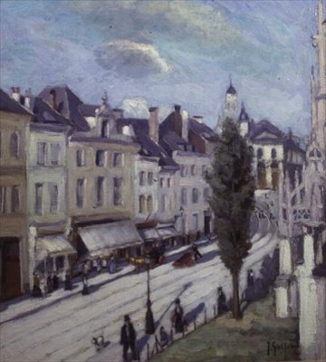 The Grand Salon Square av Jean Charles Gallet