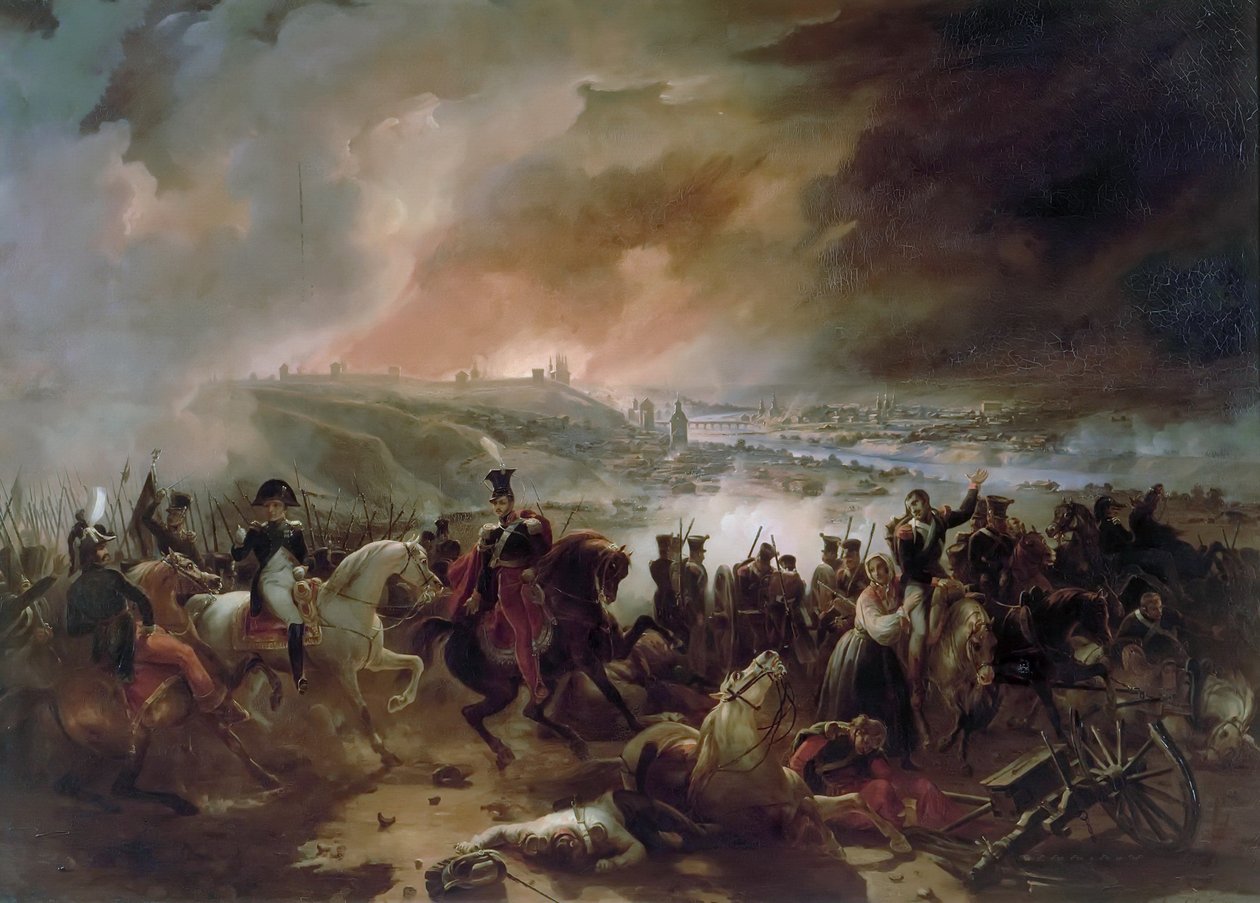 Slaget ved Smolensk av Jean Charles Langlois