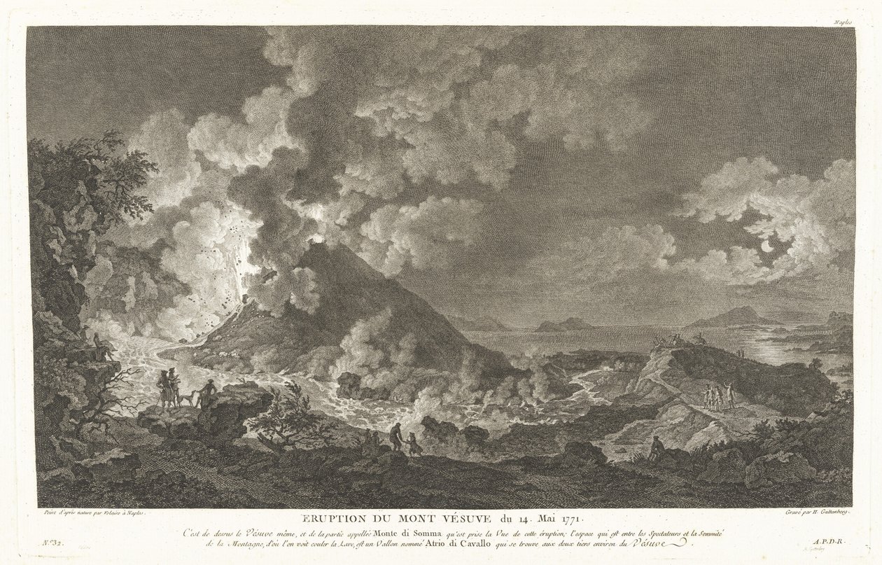 Pittoresk reise eller beskrivelse av kongedømmene Napoli og Sicilia [vol. 1] av Jean Claude Richard de Saint Non
