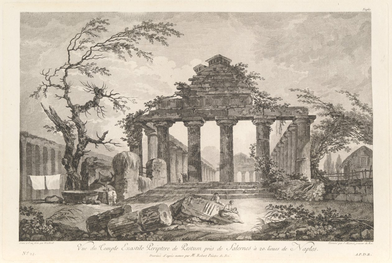 Pittoresk reise eller beskrivelse av kongedømmene Napoli og Sicilia [vol. 3] av Jean Claude Richard de Saint Non