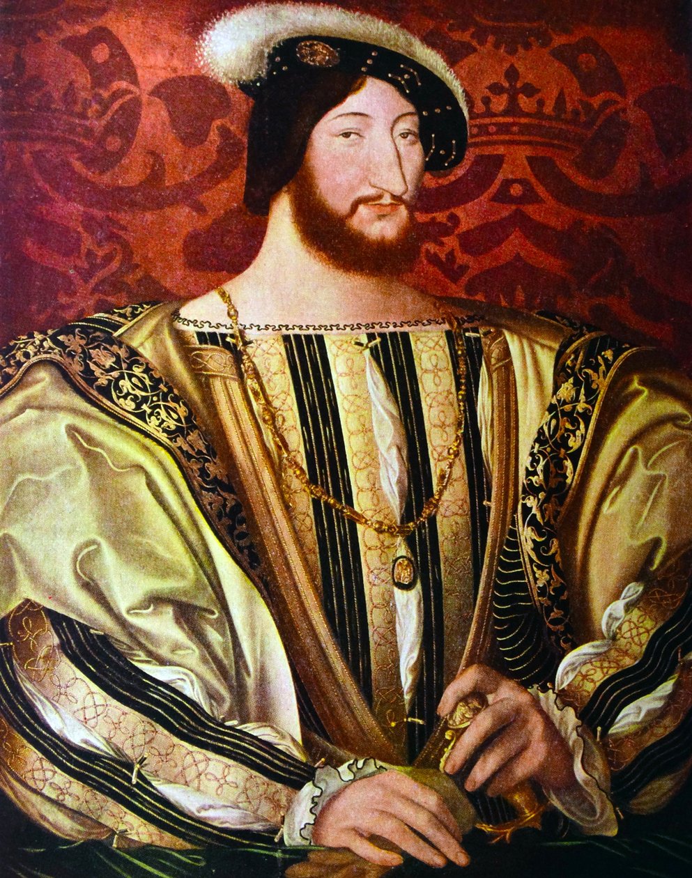 Francis I (1494 - 1547) av Jean Clouet av Jean Clouet