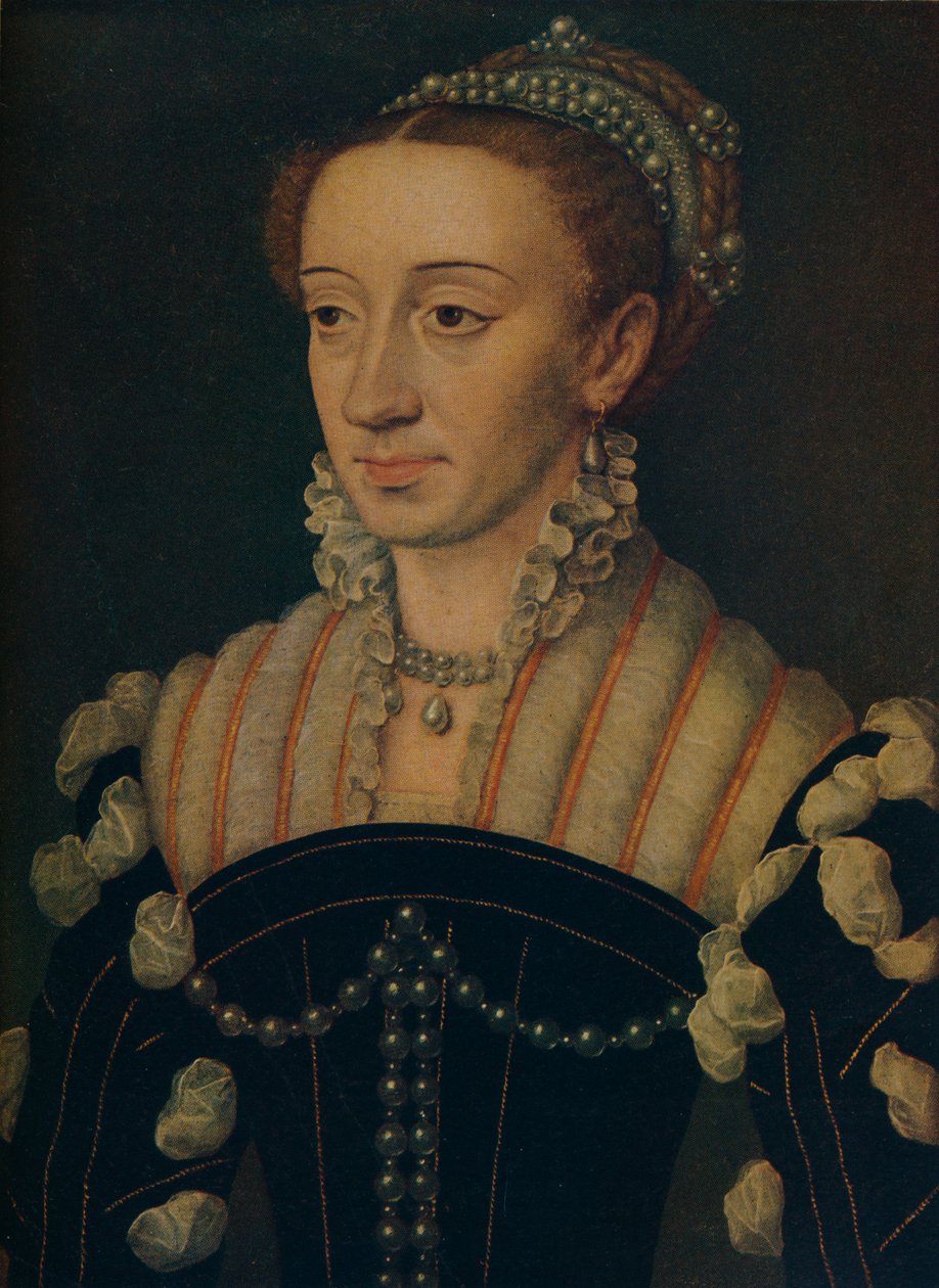 Margareta av Navarra, c1563 av Jean Clouet