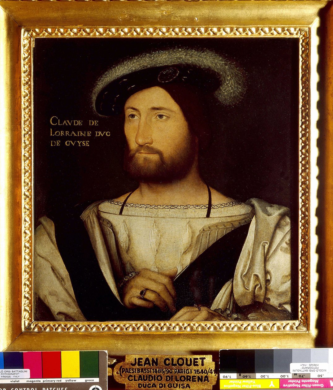 Portrett av Claude de Lorraine, første hertug av Guise av Jean Clouet