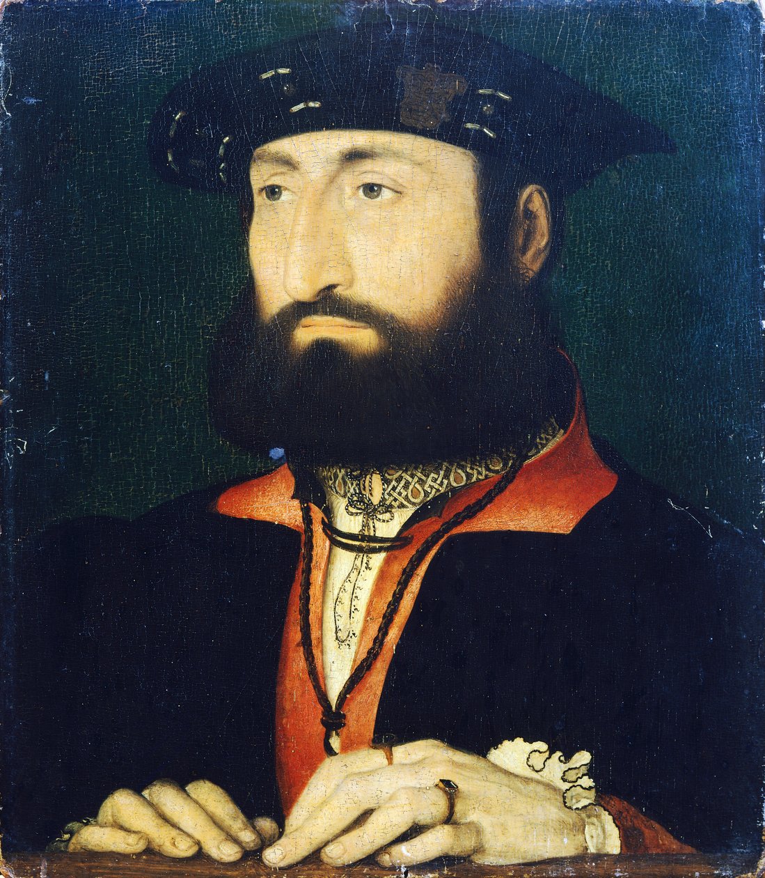 Portrett av Louis de Cleves, av Jean Clouet (cirka 1485-1541) av Jean Clouet