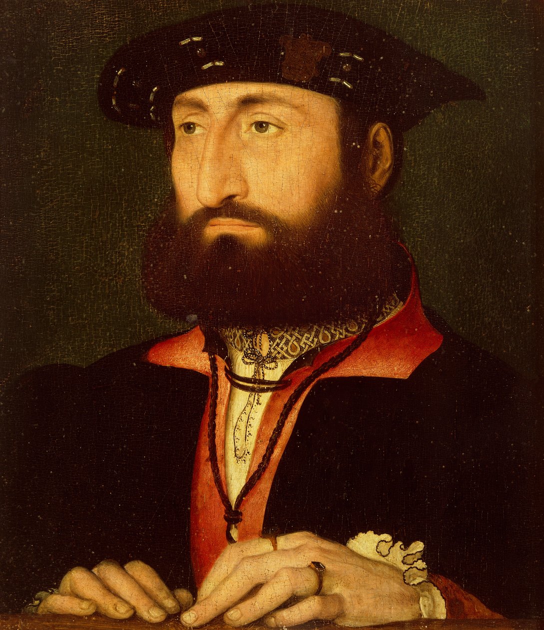 Portrett av Louis av Cleves, grev av Nevers, av Jean Clouet av Jean Clouet