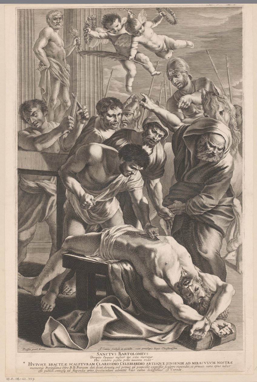 Martyrium av Saint Bartholomew av Jean Couvay