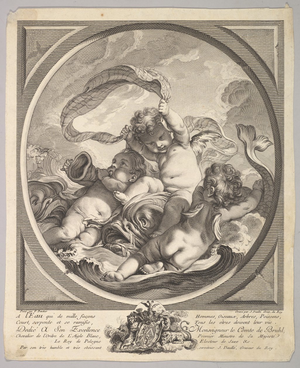 Vann, ca. 1748. av Jean Daullé