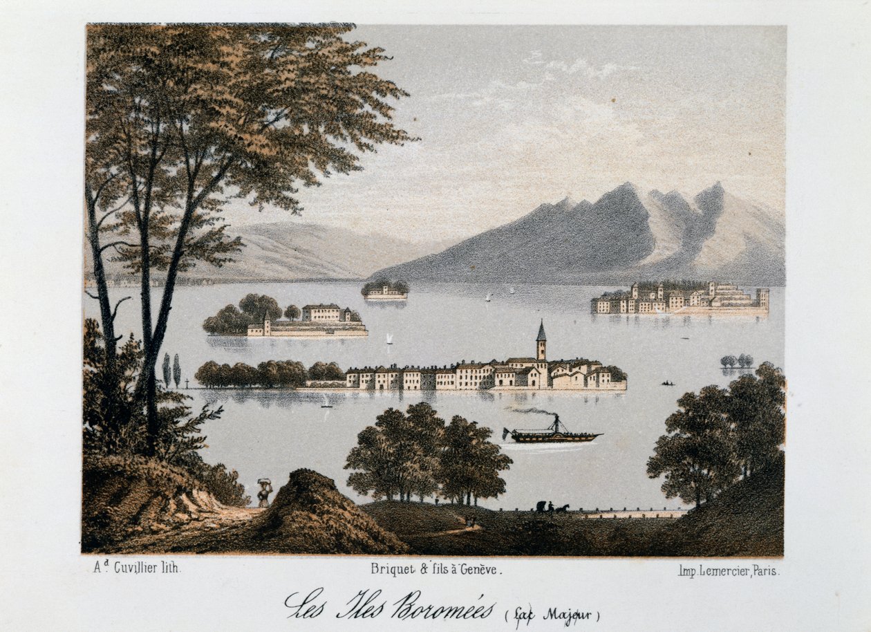 Borromeiske øyer (Lago Maggiore) av Jean Dubois