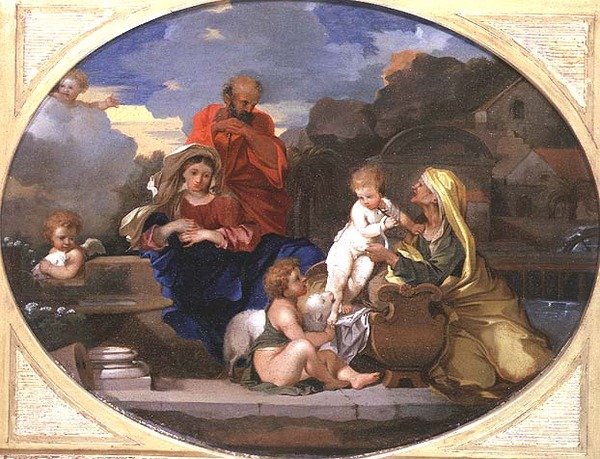 Den hellige familie av Jean Dubois