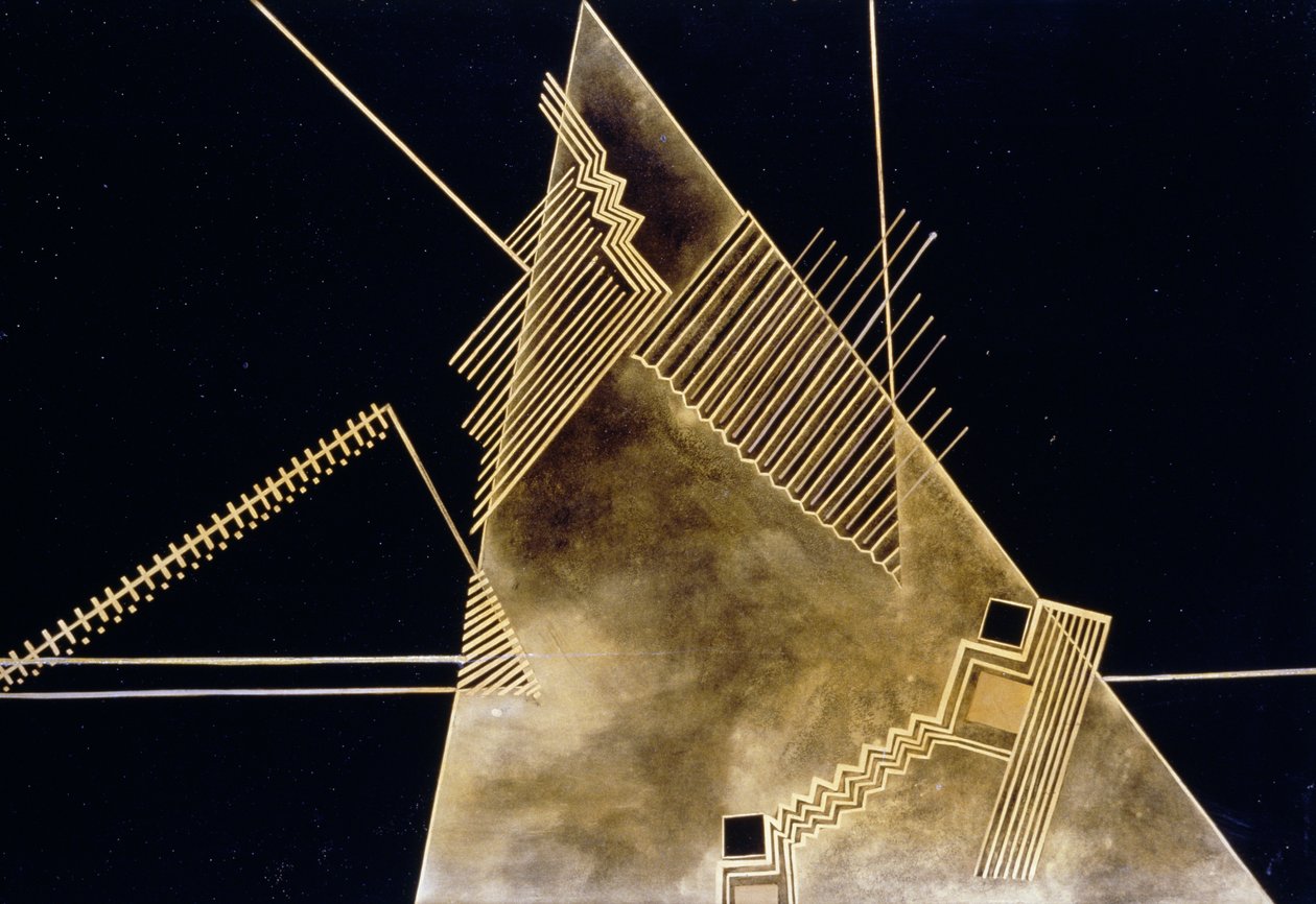 Lakkpanel av Jean Dunand (1877-1942), Art Deco-stil, Sveits, 1900-tallet av Jean Dunand