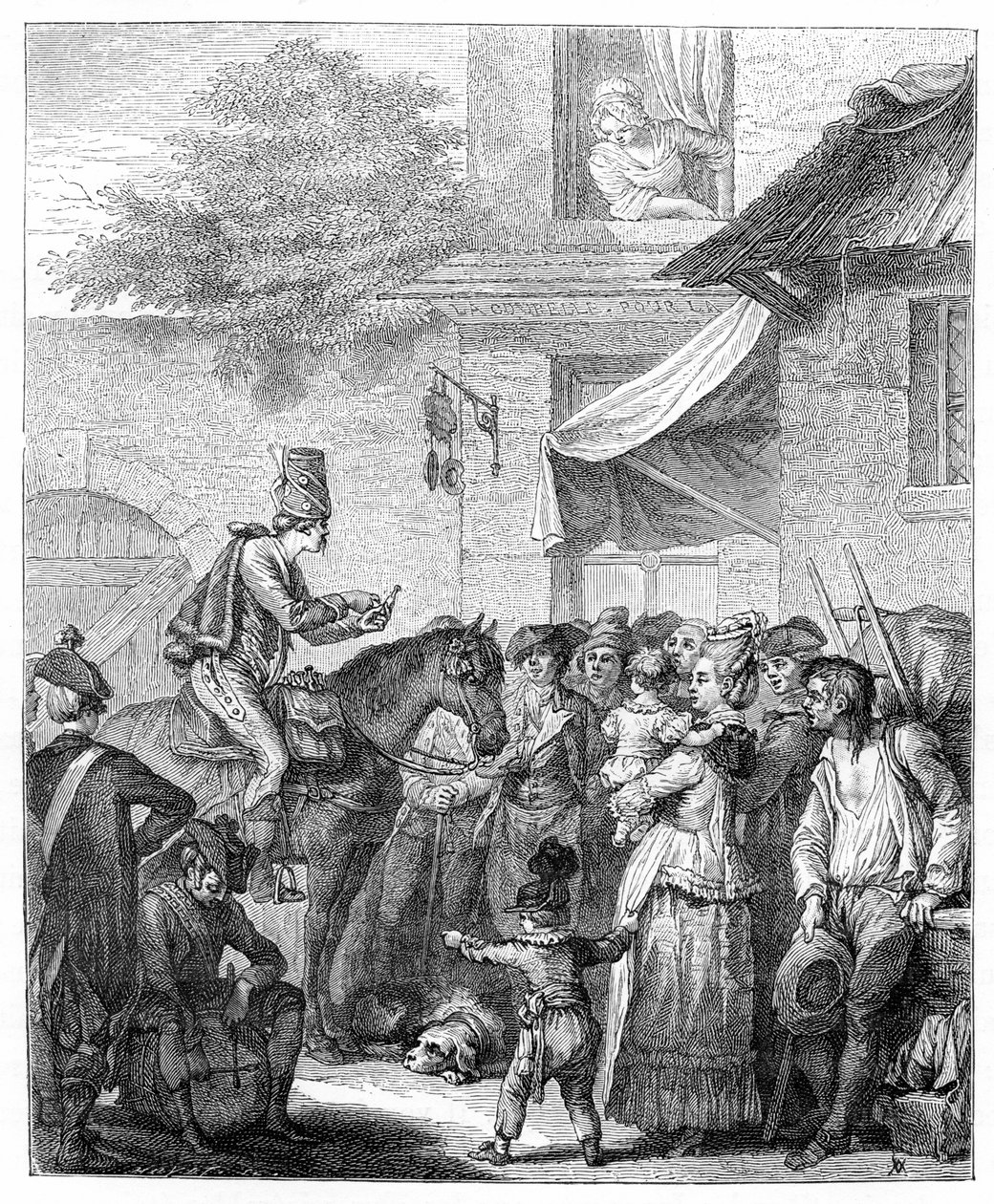 Den tyske Charlatan, 1885. av Jean Duplessis Bertaux