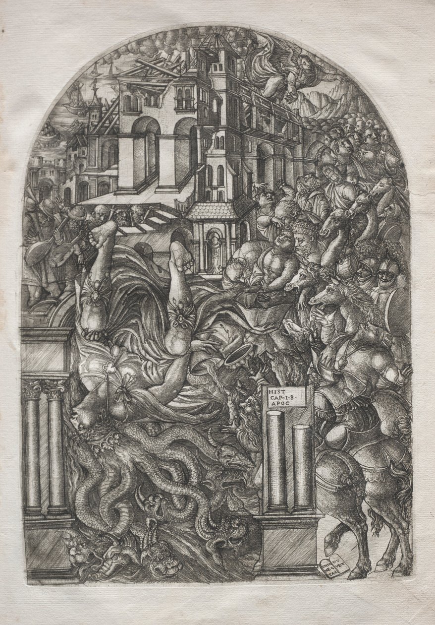 The Apocalypse: The Fall of Babylon, 1546-1556. av Jean Duvet