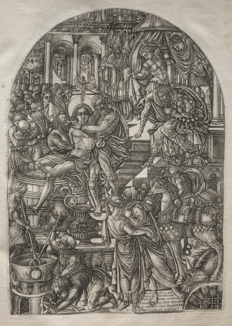 The Apocalypse: The Martyrium of St. John the Evangelist av Jean Duvet