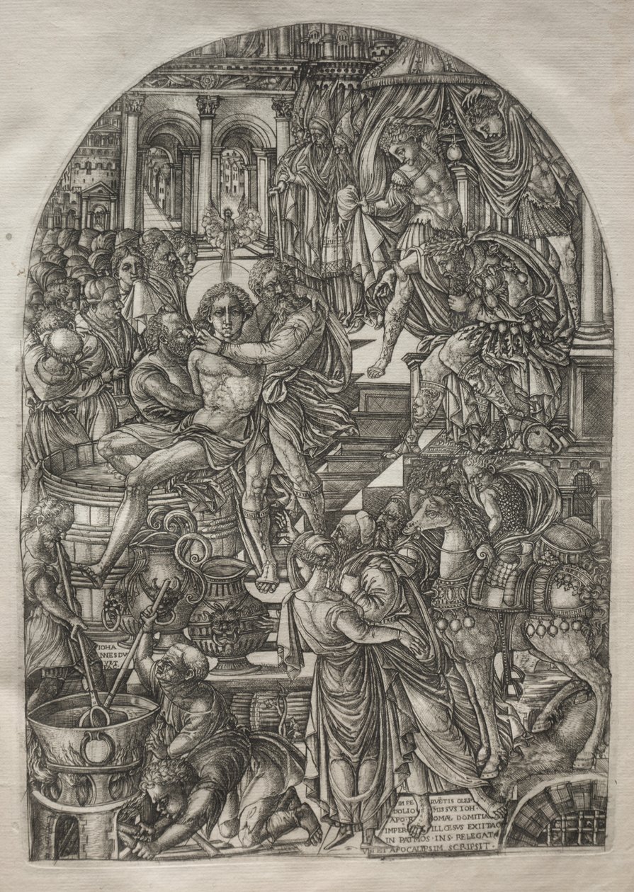 The Apocalypse: The Martyrium of St. John the Evangelist, 1546-1556. av Jean Duvet