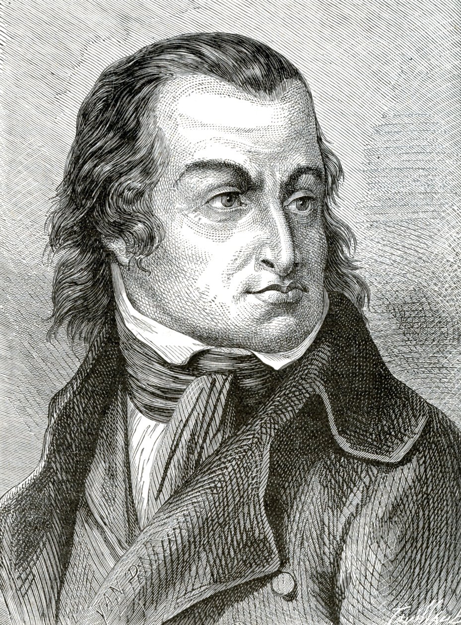 Antoine Fouquier-Tinville, den franske revolusjonen av Jean Edouard Dargent