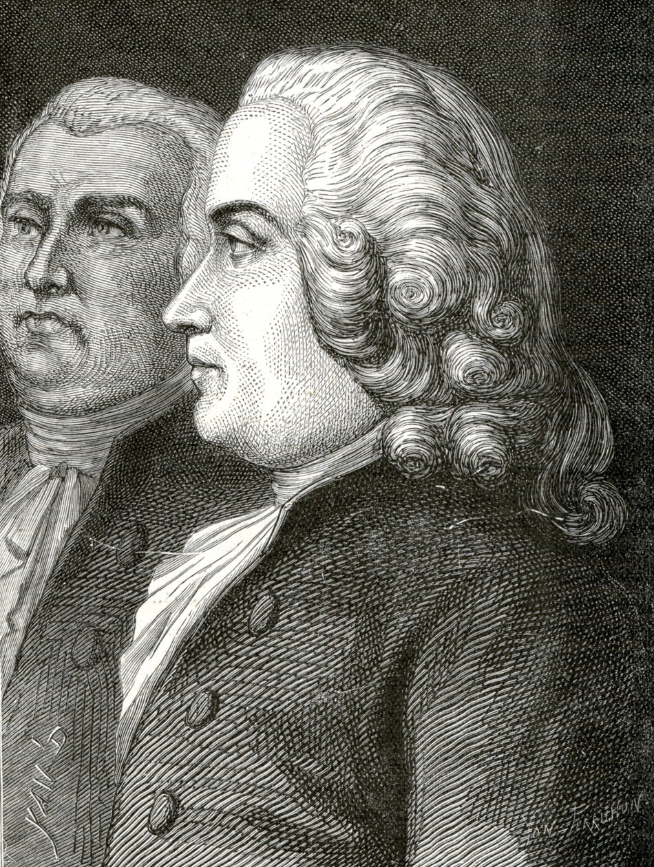 Tronchet Malesherbes, den franske revolusjonen av Jean Edouard (1824 99) Dargent