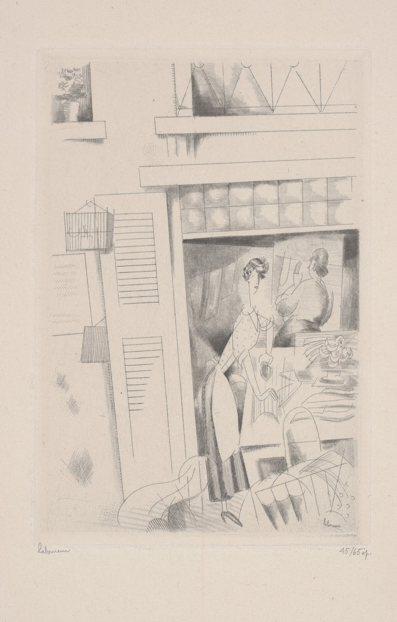 Vaskeren av Jean Emile Laboureur