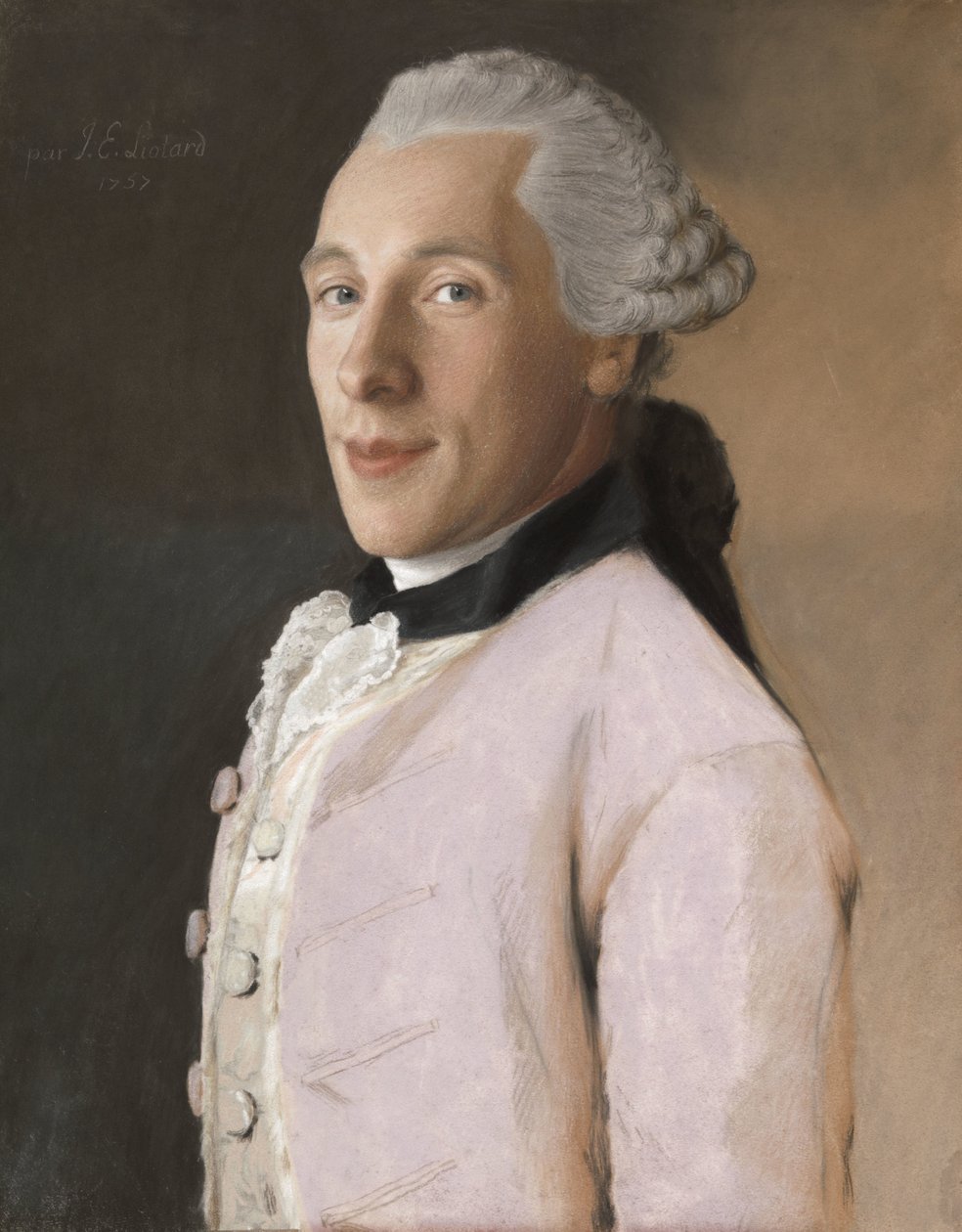 Joachim Rendorp av Jean Etienne Liotard (signed by artist)