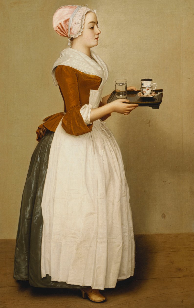 kopp sjokolade; Sjokoladekoppen, av Jean Étienne Liotard