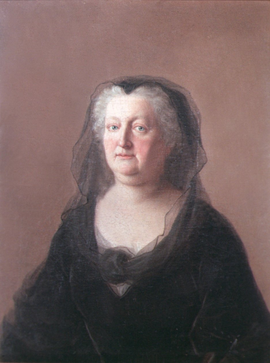 Elizabeth Christine av Braunschweig-Wolfenbuettel Keiserinne av Tyskland (1691-1750) kone til den hellige romerske keiseren Charles VI 1685-1740) 174344 av Jean Étienne Liotard